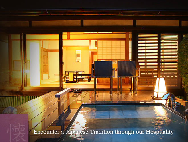 Encounter Japan through hospitality.